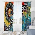 Titans NRL Celebrating 50 Years of Naidoc Window Curtain NAIDOC Week 2025 Aboriginal