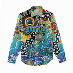 Personalised Titans NRL Celebrating 50 Years of Naidoc Women Casual Shirt NAIDOC Week 2025 Aboriginal