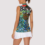 Personalised Titans NRL Celebrating 50 Years of Naidoc Women Sleeveless Polo Shirt NAIDOC Week 2025 Aboriginal