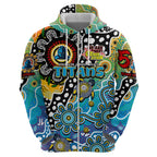 Personalised Titans NRL Celebrating 50 Years of Naidoc Zip Hoodie NAIDOC Week 2025 Aboriginal