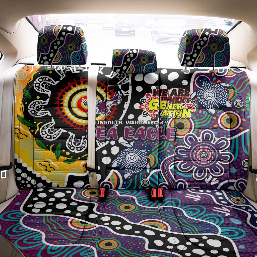 Sea Eagles NRL Celebrating 50 Years of Naidoc Back Car Seat Cover NAIDOC Week 2025 Aboriginal