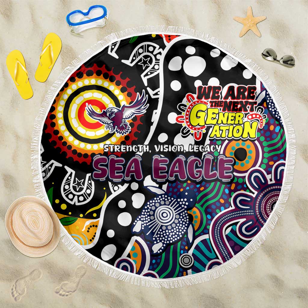 Sea Eagles NRL Celebrating 50 Years of Naidoc Beach Blanket NAIDOC Week 2025 Aboriginal