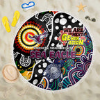 Sea Eagles NRL Celebrating 50 Years of Naidoc Beach Blanket NAIDOC Week 2025 Aboriginal