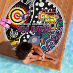Sea Eagles NRL Celebrating 50 Years of Naidoc Beach Blanket NAIDOC Week 2025 Aboriginal