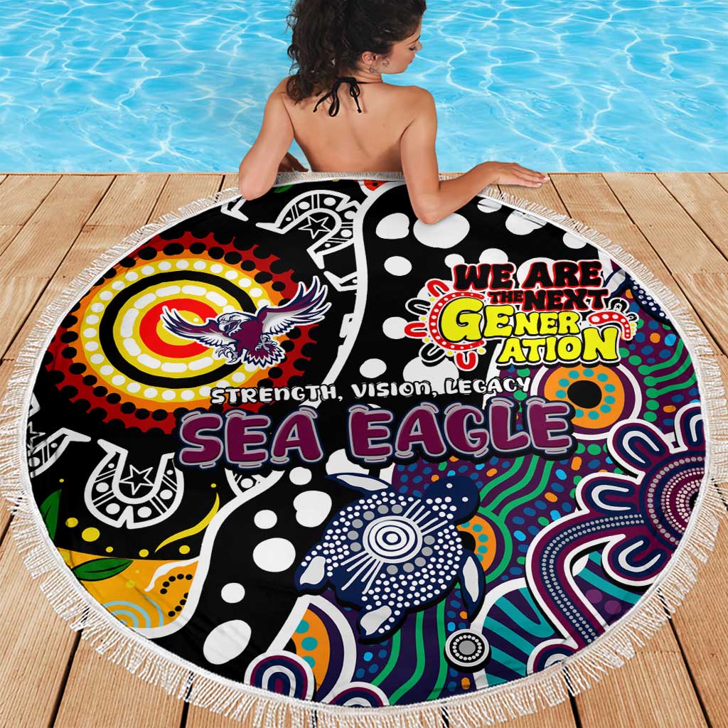 Sea Eagles NRL Celebrating 50 Years of Naidoc Beach Blanket NAIDOC Week 2025 Aboriginal
