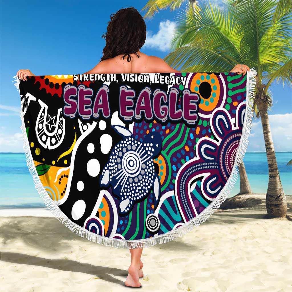 Sea Eagles NRL Celebrating 50 Years of Naidoc Beach Blanket NAIDOC Week 2025 Aboriginal