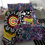 Sea Eagles NRL Celebrating 50 Years of Naidoc Bedding Set NAIDOC Week 2025 Aboriginal