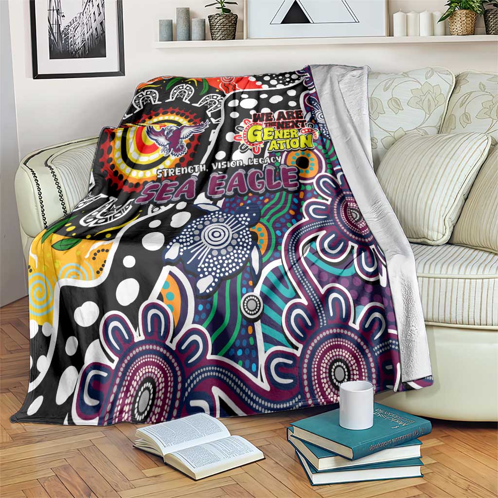 Sea Eagles NRL Celebrating 50 Years of Naidoc Blanket NAIDOC Week 2025 Aboriginal
