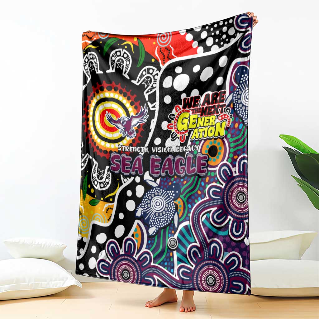 Sea Eagles NRL Celebrating 50 Years of Naidoc Blanket NAIDOC Week 2025 Aboriginal