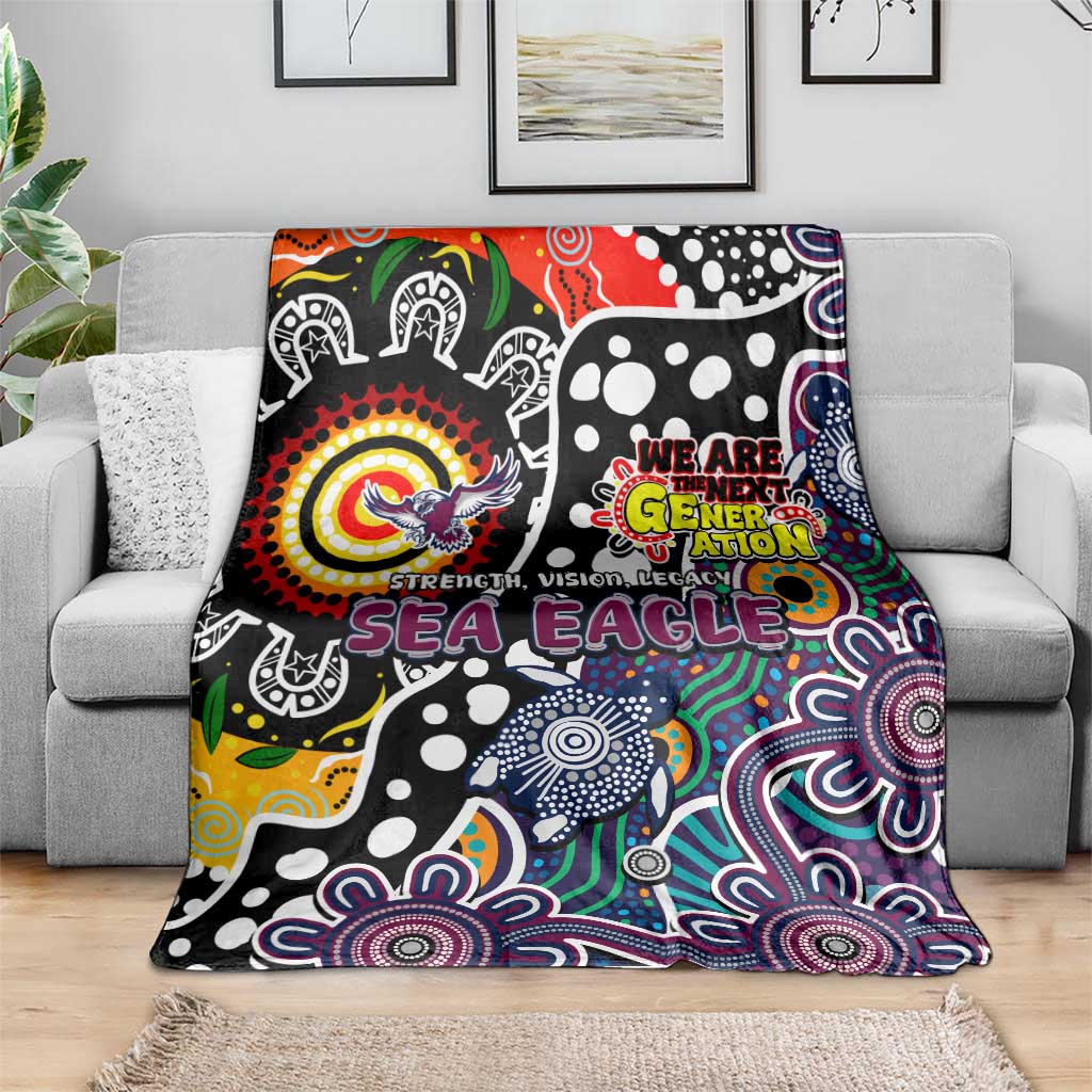 Sea Eagles NRL Celebrating 50 Years of Naidoc Blanket NAIDOC Week 2025 Aboriginal