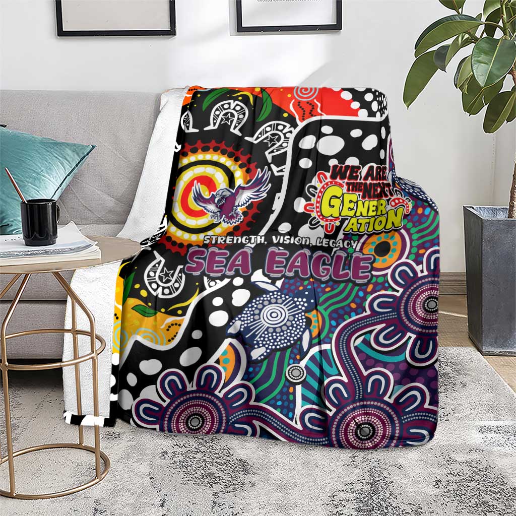 Sea Eagles NRL Celebrating 50 Years of Naidoc Blanket NAIDOC Week 2025 Aboriginal