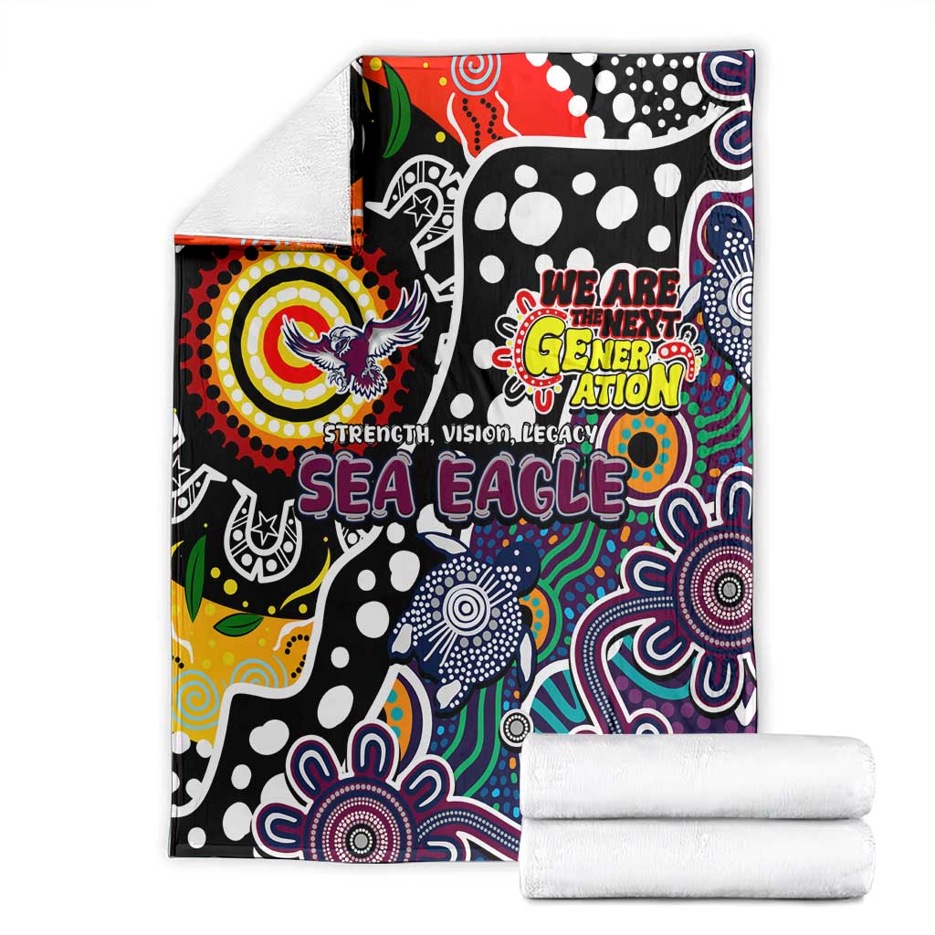 Sea Eagles NRL Celebrating 50 Years of Naidoc Blanket NAIDOC Week 2025 Aboriginal