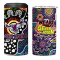 Sea Eagles NRL Celebrating 50 Years of Naidoc 4 in 1 Can Cooler Tumbler NAIDOC Week 2025 Aboriginal