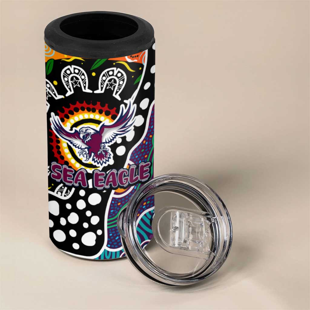 Sea Eagles NRL Celebrating 50 Years of Naidoc 4 in 1 Can Cooler Tumbler NAIDOC Week 2025 Aboriginal