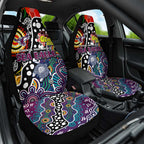 Sea Eagles NRL Celebrating 50 Years of Naidoc Car Seat Cover NAIDOC Week 2025 Aboriginal