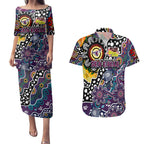 Personalised Sea Eagles NRL Celebrating 50 Years of Naidoc Couples Matching Puletasi and Hawaiian Shirt NAIDOC Week 2025 Aboriginal