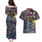Personalised Sea Eagles NRL Celebrating 50 Years of Naidoc Couples Matching Puletasi and Hawaiian Shirt NAIDOC Week 2025 Aboriginal