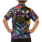Personalised Sea Eagles NRL Celebrating 50 Years of Naidoc Family Matching Mermaid Dress and Hawaiian Shirt NAIDOC Week 2025 Aboriginal
