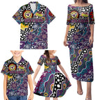 Personalised Sea Eagles NRL Celebrating 50 Years of Naidoc Family Matching Puletasi and Hawaiian Shirt NAIDOC Week 2025 Aboriginal