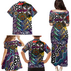 Personalised Sea Eagles NRL Celebrating 50 Years of Naidoc Family Matching Puletasi and Hawaiian Shirt NAIDOC Week 2025 Aboriginal