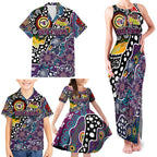 Personalised Sea Eagles NRL Celebrating 50 Years of Naidoc Family Matching Tank Maxi Dress and Hawaiian Shirt NAIDOC Week 2025 Aboriginal
