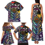 Personalised Sea Eagles NRL Celebrating 50 Years of Naidoc Family Matching Tank Maxi Dress and Hawaiian Shirt NAIDOC Week 2025 Aboriginal