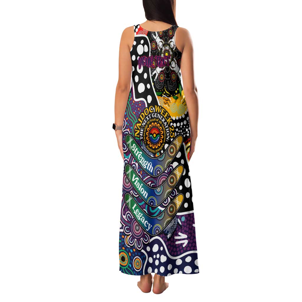 Personalised Sea Eagles NRL Celebrating 50 Years of Naidoc Family Matching Tank Maxi Dress and Hawaiian Shirt NAIDOC Week 2025 Aboriginal