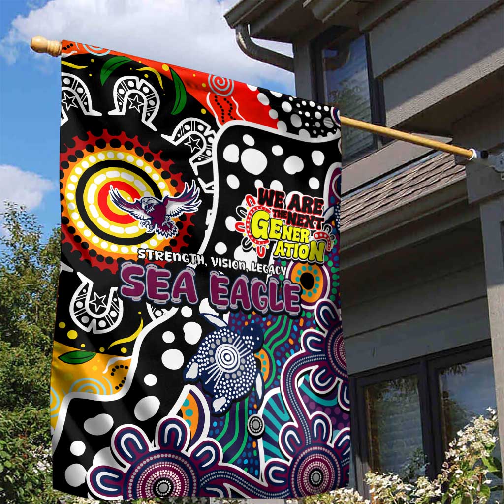 Sea Eagles NRL Celebrating 50 Years of Naidoc Garden Flag NAIDOC Week 2025 Aboriginal