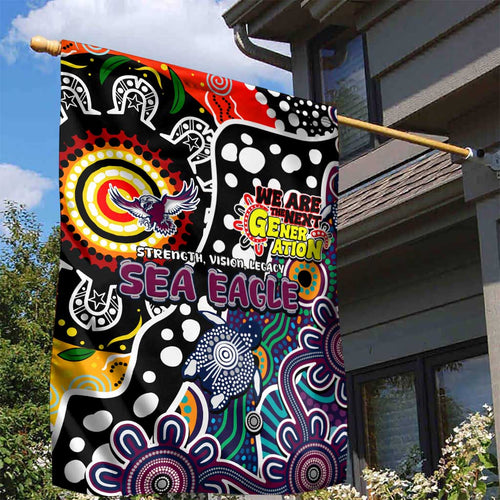 Sea Eagles NRL Celebrating 50 Years of Naidoc Garden Flag NAIDOC Week 2025 Aboriginal