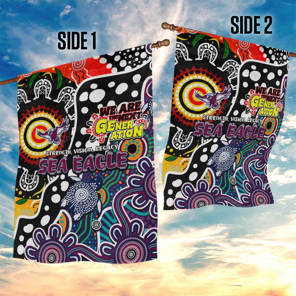 Sea Eagles NRL Celebrating 50 Years of Naidoc Garden Flag NAIDOC Week 2025 Aboriginal