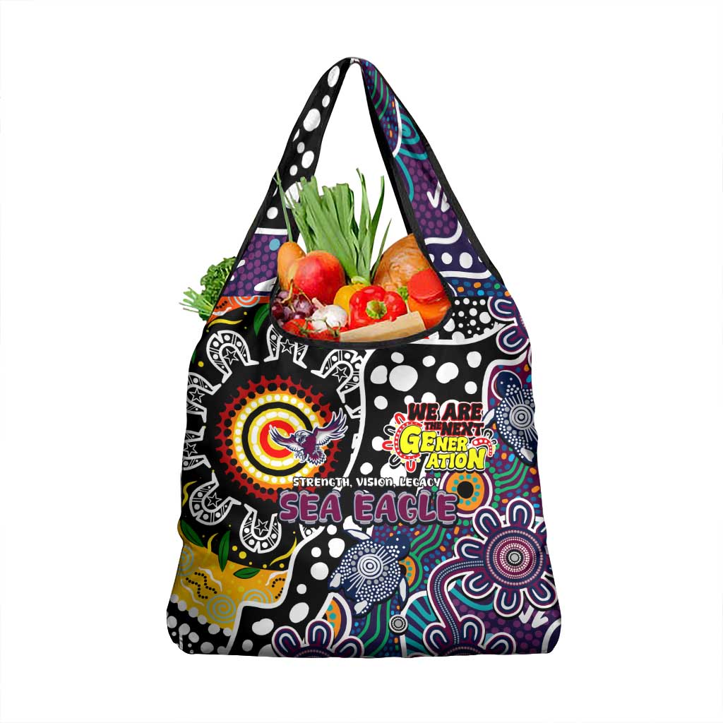 Sea Eagles NRL Celebrating 50 Years of Naidoc Grocery Bag NAIDOC Week 2025 Aboriginal