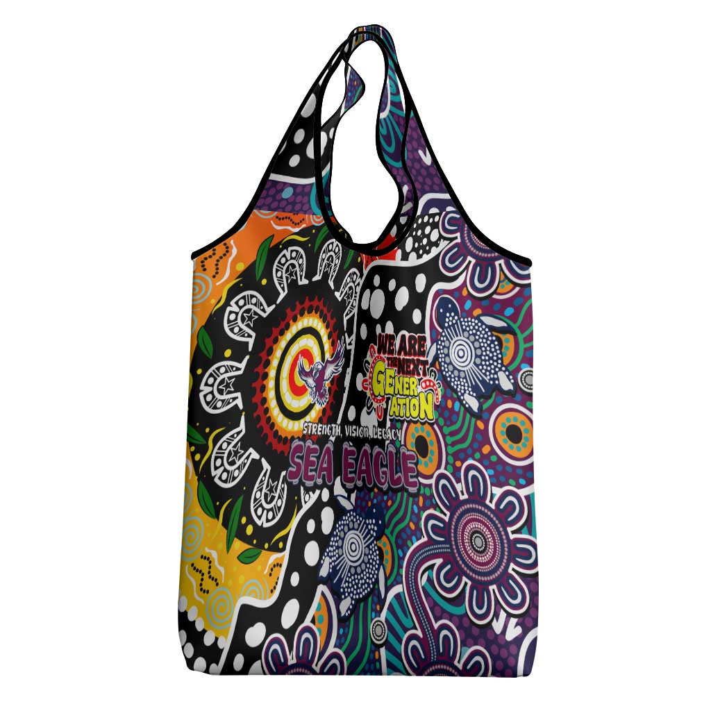 Sea Eagles NRL Celebrating 50 Years of Naidoc Grocery Bag NAIDOC Week 2025 Aboriginal