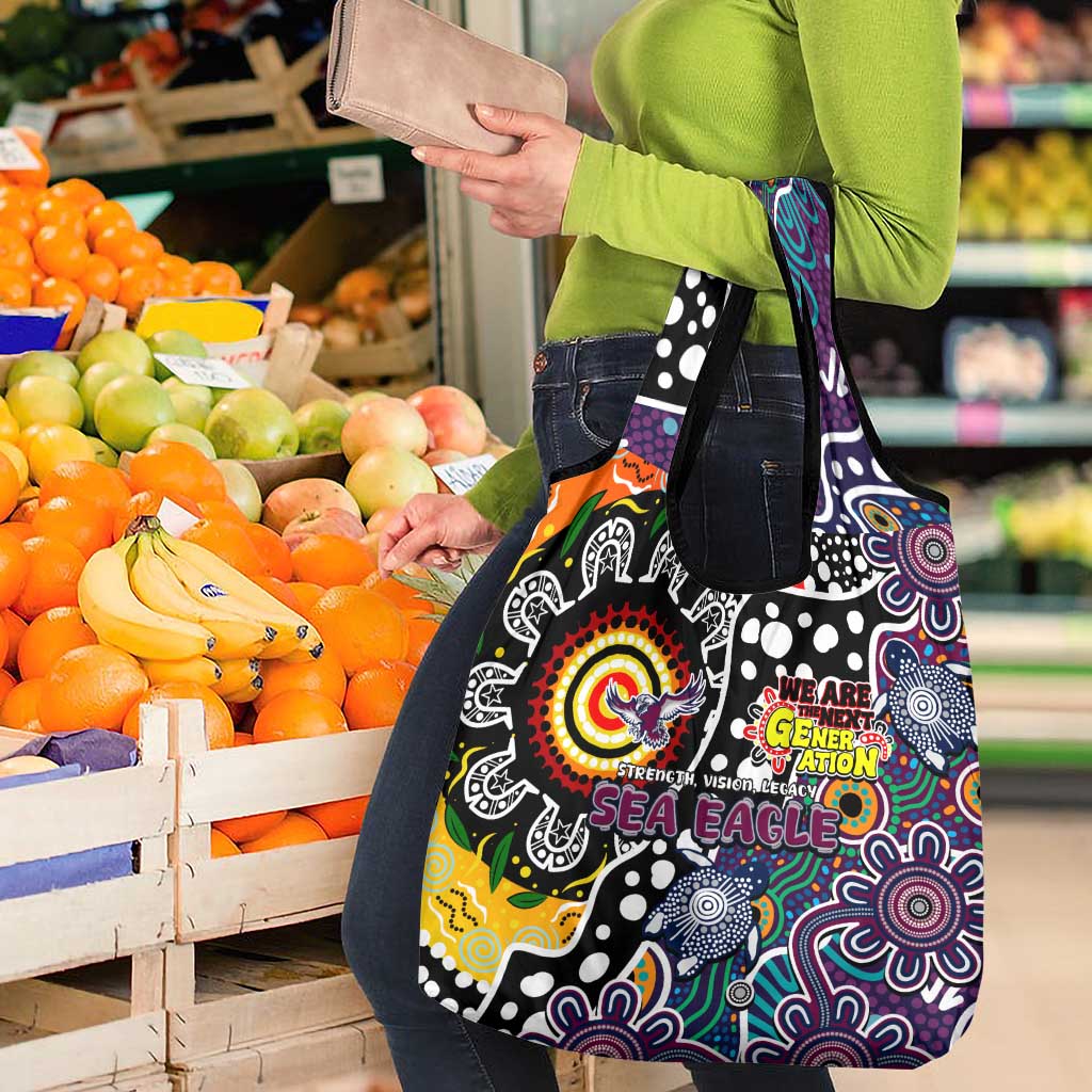 Sea Eagles NRL Celebrating 50 Years of Naidoc Grocery Bag NAIDOC Week 2025 Aboriginal