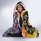 Sea Eagles NRL Celebrating 50 Years of Naidoc Hooded Blanket NAIDOC Week 2025 Aboriginal