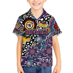 Personalised Sea Eagles NRL Celebrating 50 Years of Naidoc Kid Hawaiian Shirt NAIDOC Week 2025 Aboriginal