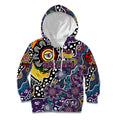 Personalised Sea Eagles NRL Celebrating 50 Years of Naidoc Kid Hoodie NAIDOC Week 2025 Aboriginal