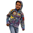 Personalised Sea Eagles NRL Celebrating 50 Years of Naidoc Kid Hoodie NAIDOC Week 2025 Aboriginal