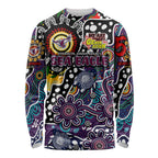Personalised Sea Eagles NRL Celebrating 50 Years of Naidoc Long Sleeve Shirt NAIDOC Week 2025 Aboriginal