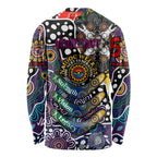 Personalised Sea Eagles NRL Celebrating 50 Years of Naidoc Long Sleeve Shirt NAIDOC Week 2025 Aboriginal