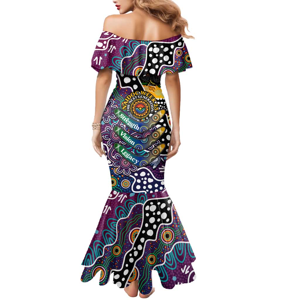 Personalised Sea Eagles NRL Celebrating 50 Years of Naidoc Mermaid Dress NAIDOC Week 2025 Aboriginal