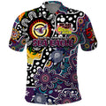 Personalised Sea Eagles NRL Celebrating 50 Years of Naidoc Polo Shirt NAIDOC Week 2025 Aboriginal