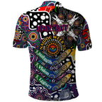 Personalised Sea Eagles NRL Celebrating 50 Years of Naidoc Polo Shirt NAIDOC Week 2025 Aboriginal