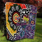 Sea Eagles NRL Celebrating 50 Years of Naidoc Quilt NAIDOC Week 2025 Aboriginal
