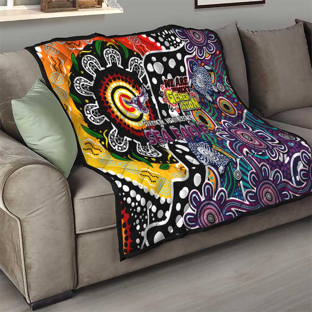 Sea Eagles NRL Celebrating 50 Years of Naidoc Quilt NAIDOC Week 2025 Aboriginal