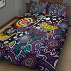 Sea Eagles NRL Celebrating 50 Years of Naidoc Quilt Bed Set NAIDOC Week 2025 Aboriginal