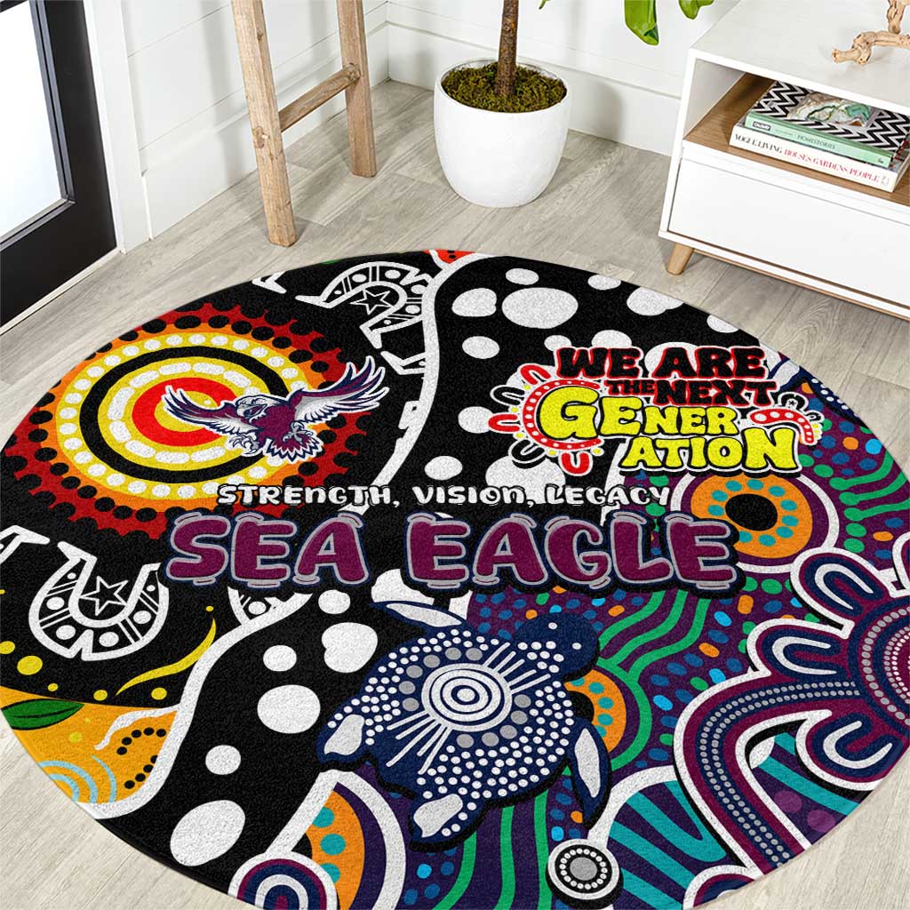 Sea Eagles NRL Celebrating 50 Years of Naidoc Round Carpet NAIDOC Week 2025 Aboriginal