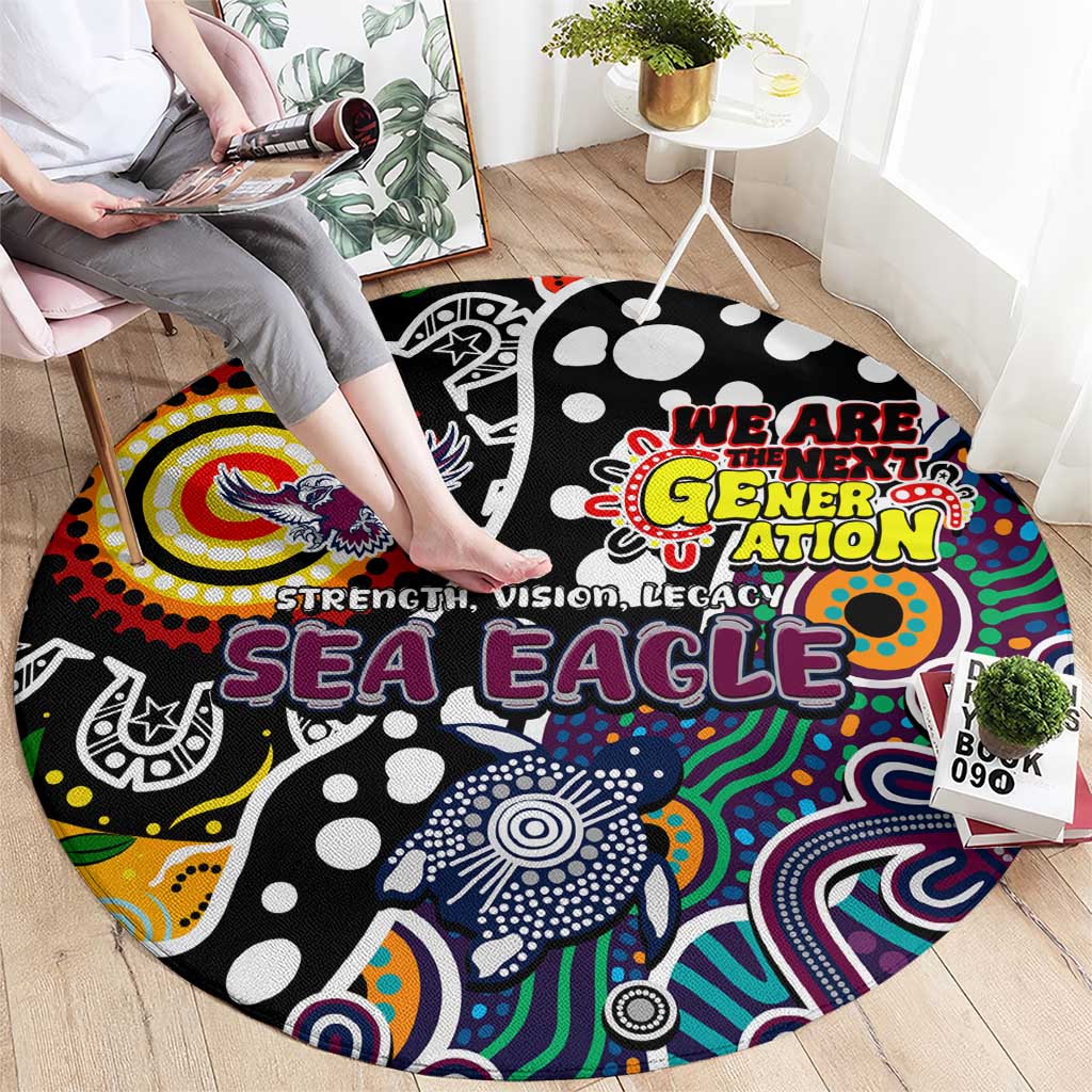 Sea Eagles NRL Celebrating 50 Years of Naidoc Round Carpet NAIDOC Week 2025 Aboriginal