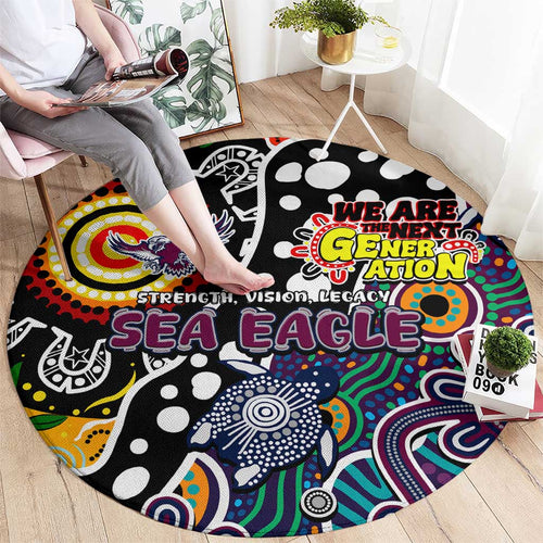 Sea Eagles NRL Celebrating 50 Years of Naidoc Round Carpet NAIDOC Week 2025 Aboriginal