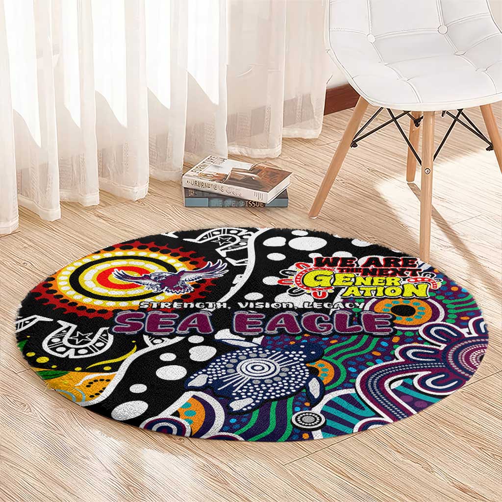 Sea Eagles NRL Celebrating 50 Years of Naidoc Round Carpet NAIDOC Week 2025 Aboriginal