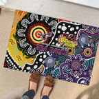 Sea Eagles NRL Celebrating 50 Years of Naidoc Rubber Doormat NAIDOC Week 2025 Aboriginal